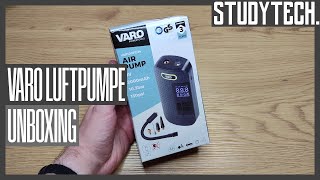 Unboxing Varo Luftpumpe von Action 4KDeutsch studytech [upl. by Otrebtuc840]