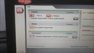 Citroen Berlingo 2003 Delphi Diagnostics amp Service light reset [upl. by Nerreg728]