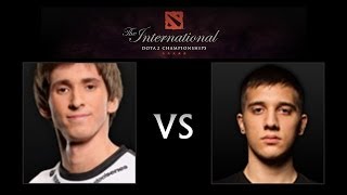 Dendi vs Arteezy  TI4 [upl. by Rydder]