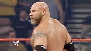 bill goldberg vs kane  goldberg vs kane  Goldberg vs Kane Raw 2004 [upl. by Enilrad]