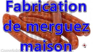 La recette des merguez maison [upl. by Auhsej]