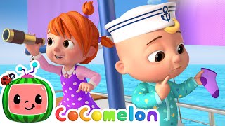 Row Row Row Your Boat Sea Adventure Edition ⛵  CoComelon Nursery Rhymes amp Kids Songs [upl. by Libb]