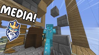 Mi PRIMER VIDEO siendo MEDIA en SOLOLEGENDS 🎥  Minecraft HCF [upl. by Lambard]