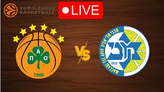 🔴 Live Panathinaikos vs Maccabi Tel Aviv  EuroLeague 20232024  Live Play by Play Scoreboard [upl. by Dewie728]