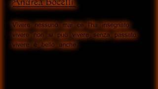 Andrea Bocelli and Laura Pausini  Dare To Live  Lyrics [upl. by Coyle970]