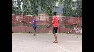 Badminton trick shots [upl. by Stagg]