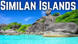 SIMILAN ISLANDS 🤯 100 BETTER Than PHI PHI ISLAND 1 Hour Drive From Phuket MUST SEE Thailand [upl. by Aihsilat803]