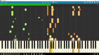 Watamote ED By Pablo Durán  Synthesia MIDI Piano Edit [upl. by Jago]