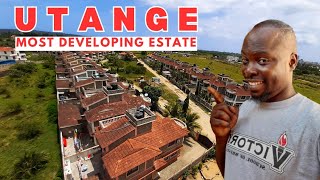 Exploring UTANGE the Most Rapidly Developing Estate in Mombasa 🇰🇪 [upl. by Crain286]