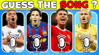 Guess The Song of Football Players ⚽️ ⚽️Ronaldos Voice Messi Sing Mbappes Song [upl. by Lajet605]