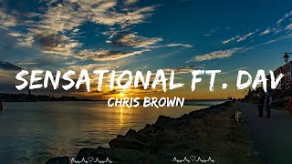 Chris Brown  Sensational ft Davido amp Lojay  Mills Music [upl. by Sivatco]