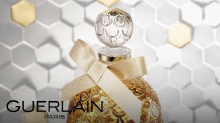 GUERLAIN  The Holiday Campaign 2021 Personalize Your Bee Bottle HarvestGoldenWishes [upl. by Irodim]