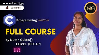 LEC11 RECAP  OVERVIEW C  C  DELIMITER  Compiler  gate nutanguide coding gateda [upl. by Briant142]