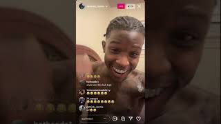 Quando Rondo Funny IG LIVE 😂😂😂😂 quandorondo nbayoungboy otf lildurk lultim 4kt [upl. by Chesney]