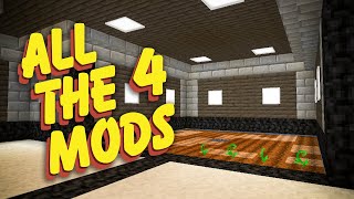 All The Mods 4 Modpack Ep 6 Tinkers Mechworks Hidden Door [upl. by Adlemy829]