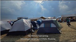 quotThe Storm Gillettequot Wyoming International Pathfinder Camporee Opening Day [upl. by Borek254]