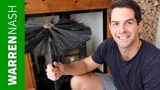 How to Sweep a Chimney  Do it Yourself amp Save Money  Warren Nash [upl. by Anerok230]