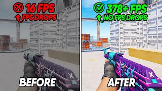 🔧 CS2 Dramatically INSANE FPS Boost Settings Fix Lag 0 INPUT DELAY GUIDE Easy Method [upl. by Tenaj670]