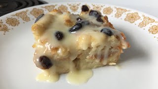 Southern Bread Pudding with Rum Sauce [upl. by Esilegna661]