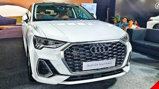 Launched Audi Q3 Sportback 2024 In India Hindi Review [upl. by Jasik]