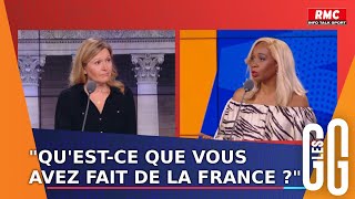 Joëlle DagoSerry en larmes face à Yaël BraunPivet  quotQuestce que vous avez fait de la France quot [upl. by Sanburn]