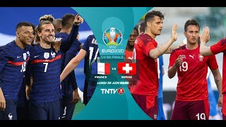 FRANCE VS SUISSE 18 DE FINALE EURO 2020 [upl. by Wilcox186]