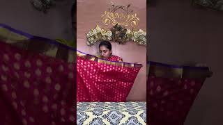 Box folding of pre plated saree subscribe my channel for more updates neelammakeover18 saree [upl. by Ailecara87]