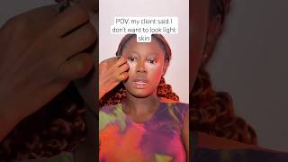 How to achieve flawless makeup on dark skin full makeup tutorial video of this look is in my channel [upl. by Iaht]