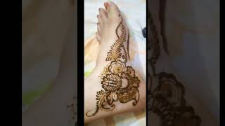 payer simple mehndi design henna viral shorts mehndi shortvideo [upl. by Retsevel]