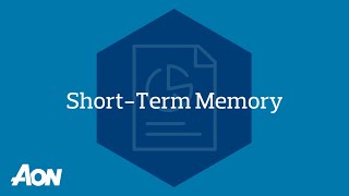 ShortTerm Memory Test Demo  Aon Assessment [upl. by Asilem]