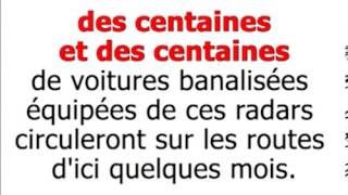 nouveaux radars embarqués  arme de verbalisation massive [upl. by Luba808]