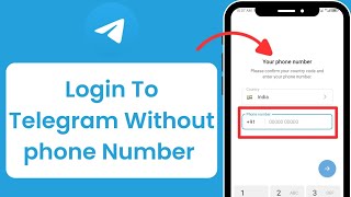 Create Telegram Account Without Phone Number 2024  How to Login Telegram Without Phone Number [upl. by Dorrie]