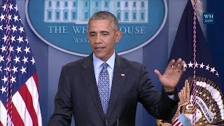 President Obama Holds his Final Press Conference [upl. by Camila]