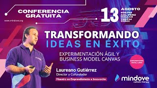 Transformando ideas en éxito Experimentación Ágil y Business Model Canvas [upl. by Eelta]