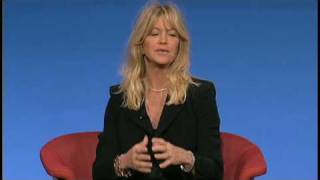 Goldie Hawn and Dan Siegel at TEDMED 2009 [upl. by Buyers]