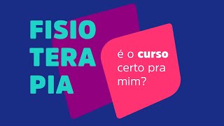 UniSociesc  Fisioterapia é o curso certo pra mim [upl. by Rehpotsirhc]