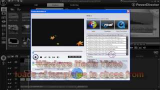 CyberLink PowerDirector 7  Create a Streaming File [upl. by Eiramenna]