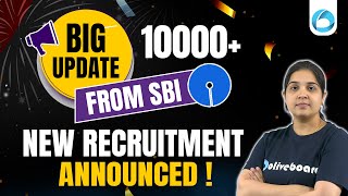 SBI Recruitment 2024  10000 Vacancies Announced  By Pooja Jain Mam [upl. by Kassel]