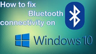 How to fix Bluetooth issues in Windows 10  Windows 10 Bluetooth not working [upl. by Cherian]