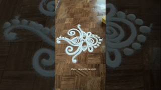 Daily rangoli design 🌸Rangoli designsrangolishortsdailyrangolitrendingviralvideoart [upl. by Modnarb]