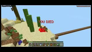 I finally unlocked the desert island and made a zombie farm in cubecraft skyblock episode 5 [upl. by Teraj]