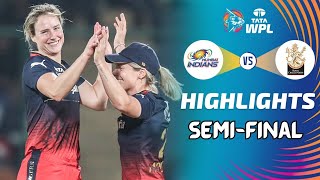 SEMIFINAL Women IPL Highlights 2024  RCB VS MI WPL 2024 Highlights cricket [upl. by Eelaroc]