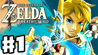 The Legend of Zelda Breath of the Wild  Gameplay Part 1  Link Awakens Nintendo Switch [upl. by Holcomb901]