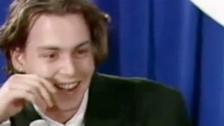 Johnny Depp amp Winona Rider Interview 1990 [upl. by Iolenta]