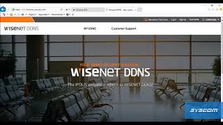 Cómo Conectar un Grabador Wisenet por DDNS [upl. by Cleary]