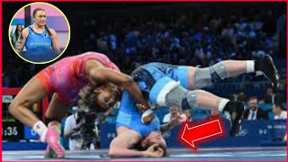 Catalina Axente injured 🔴 Wrestler Catalina Axente Suffers Horrific Injury Stretchered Off 😱🚑 [upl. by Ayad519]