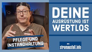 Ausrüstung pflegen neue Fähigkeiten lernen  5MinutenPrepping [upl. by Ithnan]