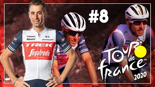 Tour de France 2020 8  Cazères  Loudenvielle  Trek  Segafredo [upl. by Tasia483]