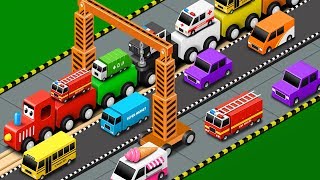 Colors for Children to Learn with Toy Street Vehicles  Educational Videos  Toy Cars for KIDS [upl. by Lewellen553]