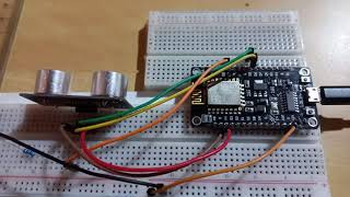 Sensor Ultrasónico con MicroPython y Fake Server [upl. by Quinn75]